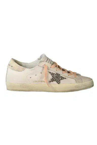 Golden Goose Super Star White Sneaker | Thumbnail 1