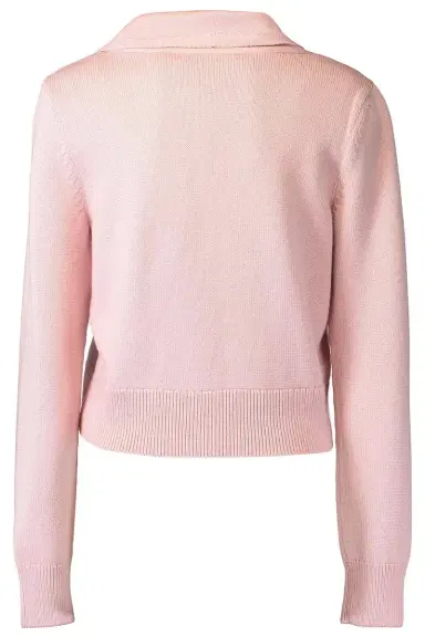 Oscar de la Renta Tie V Neck Cardigan | Thumbnail 6 Oscar de la Renta Tie V Neck Cardigan | Thumbnail 6