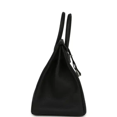 HERMÈS Hermes Birkin 35 Black Togo Palladium Hardware | Thumbnail 3 HERMÈS Hermes Birkin 35 Black Togo Palladium Hardware | Thumbnail 3