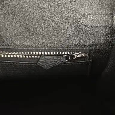 HERMÈS Hermes Birkin 35 Black Togo Palladium Hardware | Thumbnail 9 HERMÈS Hermes Birkin 35 Black Togo Palladium Hardware | Thumbnail 9