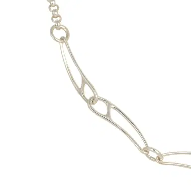HERMÈS Hermes Chaine D'Ancre Punk Medium Necklace Sterling | Thumbnail 3 HERMÈS Hermes Chaine D'Ancre Punk Medium Necklace Sterling | Thumbnail 3