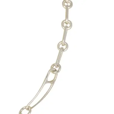 HERMÈS Hermes Chaine D'Ancre Punk Medium Necklace Sterling | Thumbnail 4 HERMÈS Hermes Chaine D'Ancre Punk Medium Necklace Sterling | Thumbnail 4