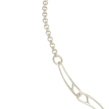 HERMÈS Hermes Chaine D'Ancre Punk Medium Necklace Sterling | Thumbnail 5 HERMÈS Hermes Chaine D'Ancre Punk Medium Necklace Sterling | Thumbnail 5