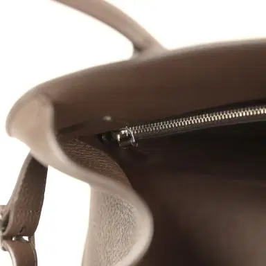 The Row The Row Margaux Shoulder 12 Deep Brown Calfskin Silver Hardware | Thumbnail 11 The Row The Row Margaux Shoulder 12 Deep Brown Calfskin Silver Hardware | Thumbnail 11