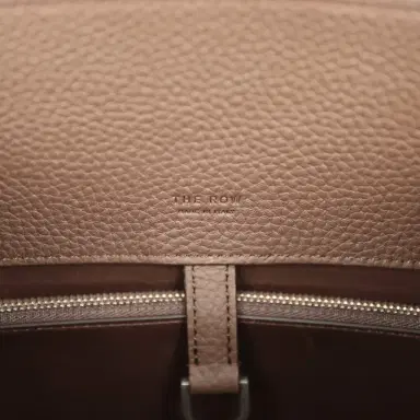 The Row The Row Margaux Shoulder 12 Deep Brown Calfskin Silver Hardware | Thumbnail 10 The Row The Row Margaux Shoulder 12 Deep Brown Calfskin Silver Hardware | Thumbnail 10