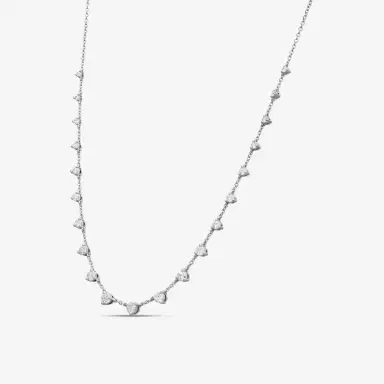 Mémoire Mémoire By the Yard 18K White Gold 16-Stone Diamond Necklace by The Solist | Thumbnail 2 Mémoire Mémoire By the Yard 18K White Gold 16-Stone Diamond Necklace by The Solist | Thumbnail 2