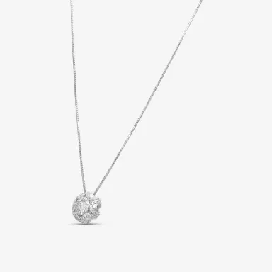 Mémoire Mémoire Diamond Bouquets 18K White Gold Diamond Pendant Necklace by The Solist | Thumbnail 2 Mémoire Mémoire Diamond Bouquets 18K White Gold Diamond Pendant Necklace by The Solist | Thumbnail 2
