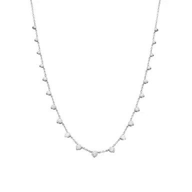 Mémoire Mémoire Essentials 18K White Gold 21-Stone Diamond Necklace by The Solist | Thumbnail 1 Mémoire Mémoire Essentials 18K White Gold 21-Stone Diamond Necklace by The Solist | Thumbnail 1