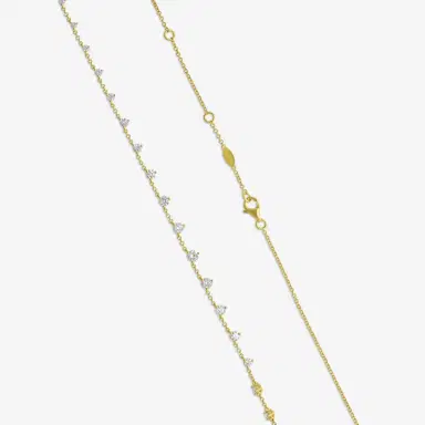Mémoire Mémoire Essentials 18K Yellow Gold 21-Stone Diamond Necklace by The Solist | Thumbnail 3 Mémoire Mémoire Essentials 18K Yellow Gold 21-Stone Diamond Necklace by The Solist | Thumbnail 3