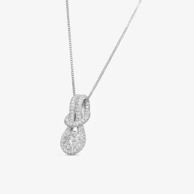 Mémoire Mémoire Forever Bouquets 18K White Gold Diamond Pendant Necklace by The Solist | Thumbnail 2 Mémoire Mémoire Forever Bouquets 18K White Gold Diamond Pendant Necklace by The Solist | Thumbnail 2