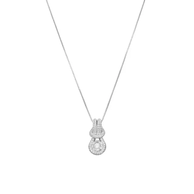 Mémoire Mémoire Forever Bouquets 18K White Gold Diamond Pendant Necklace by The Solist
