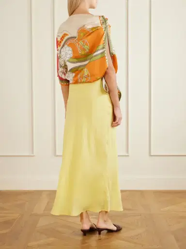 La DoubleJ ‘full On Foulard Printed Silk Top | Thumbnail 3