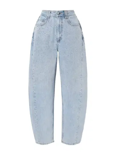 Aje Lucina Studded High-rise Straight-leg Jeans | Thumbnail 1