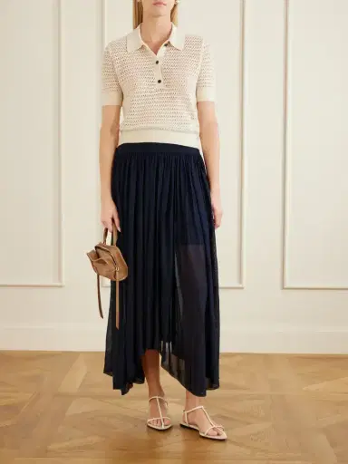 Maria McManus Asymmetrical Plissé Midi Skirt | Thumbnail 2 Maria McManus Asymmetrical Plissé Midi Skirt | Thumbnail 2