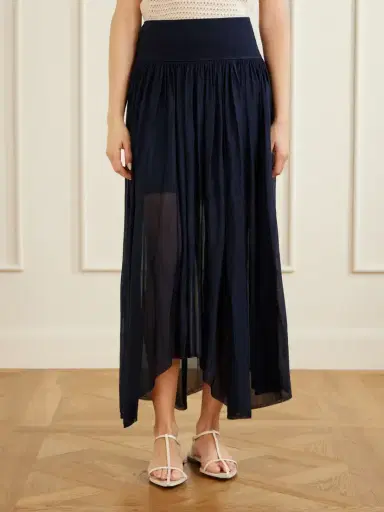 Maria McManus Asymmetrical Plissé Midi Skirt | Thumbnail 3 Maria McManus Asymmetrical Plissé Midi Skirt | Thumbnail 3