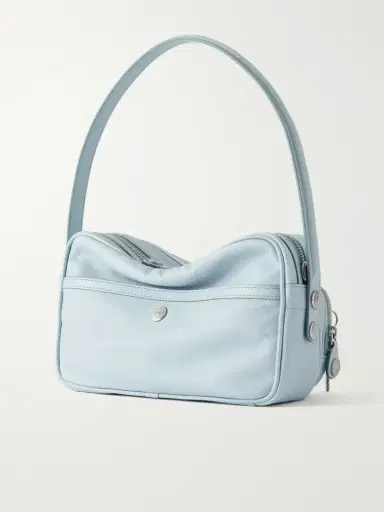 Acne Studios Logo-detailed Leather Shoulder Bag | Thumbnail 4 Acne Studios Logo-detailed Leather Shoulder Bag | Thumbnail 4