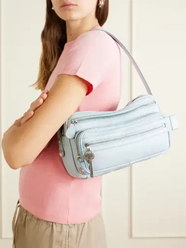 Acne Studios Logo-detailed Leather Shoulder Bag | Thumbnail 5 Acne Studios Logo-detailed Leather Shoulder Bag | Thumbnail 5