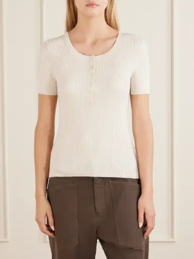 Nili Lotan Francene Ribbed Wool And Silk-blend Top | Thumbnail 3 Nili Lotan Francene Ribbed Wool And Silk-blend Top | Thumbnail 3