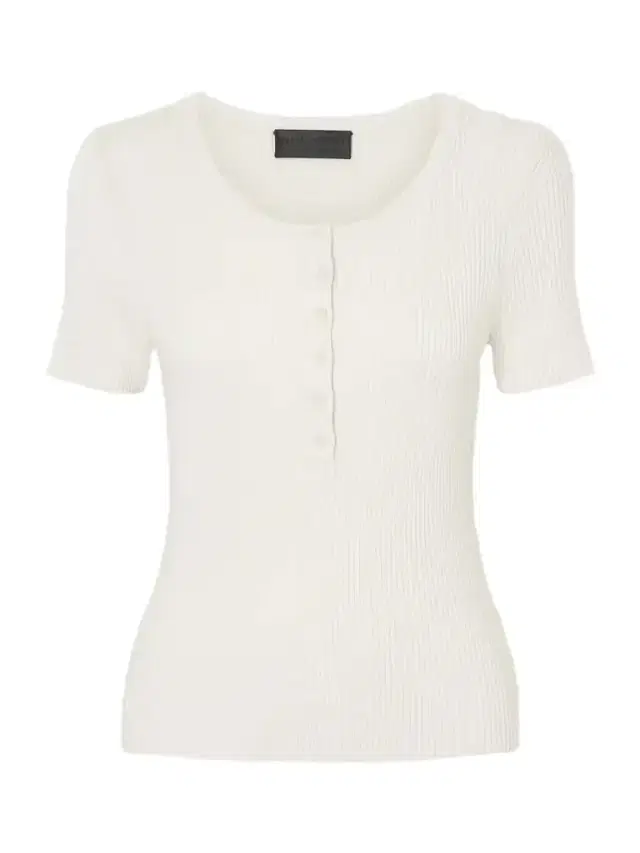 Nili Lotan Francene Ribbed Wool And Silk-blend Top