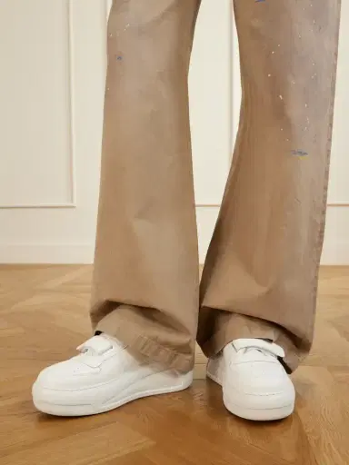 Acne Studios Steffey Logo-detailed Leather Platform Sneakers | Thumbnail 2 Acne Studios Steffey Logo-detailed Leather Platform Sneakers | Thumbnail 2