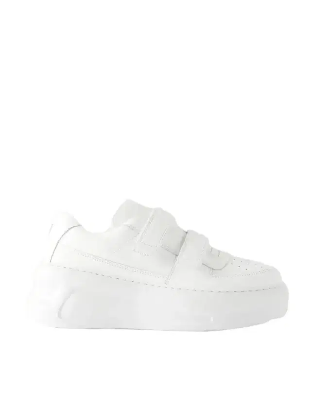 Acne Studios Steffey Logo-detailed Leather Platform Sneakers
