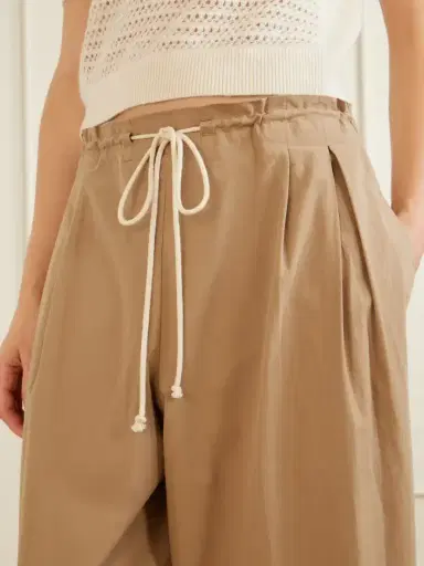 Maria McManus Organic Cotton-poplin Wide-leg Pants | Thumbnail 4 Maria McManus Organic Cotton-poplin Wide-leg Pants | Thumbnail 4