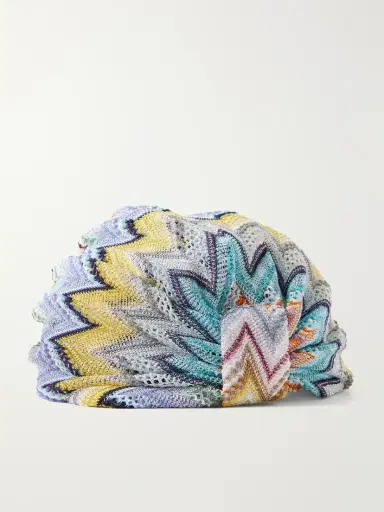 Missoni Striped Metallic-crochet Headpiece | Thumbnail 3