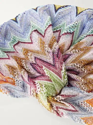 Missoni Striped Metallic-crochet Headpiece | Thumbnail 4