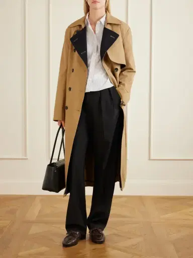 Maria McManus Organic Cotton-drill Trench Coat | Thumbnail 2 Maria McManus Organic Cotton-drill Trench Coat | Thumbnail 2