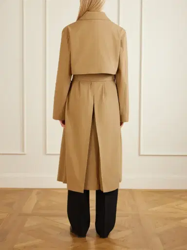Maria McManus Organic Cotton-drill Trench Coat | Thumbnail 4 Maria McManus Organic Cotton-drill Trench Coat | Thumbnail 4
