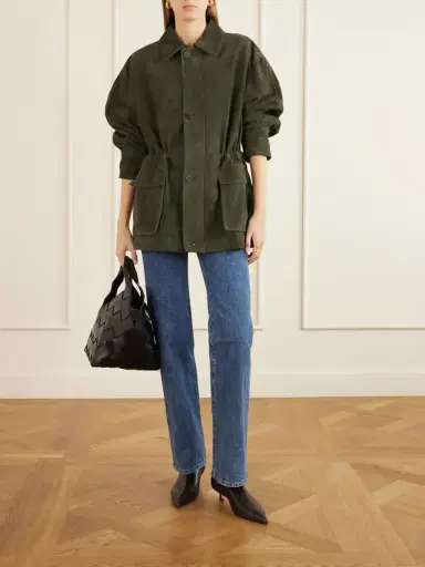 ARMA Maeve Paneled Suede Jacket | Thumbnail 2 ARMA Maeve Paneled Suede Jacket | Thumbnail 2
