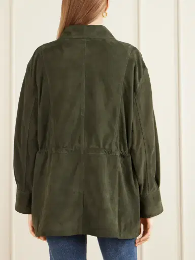 ARMA Maeve Paneled Suede Jacket | Thumbnail 4 ARMA Maeve Paneled Suede Jacket | Thumbnail 4