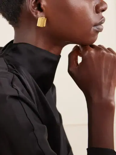 Déhanche Elysées Gold-toned Earring | Thumbnail 2 Déhanche Elysées Gold-toned Earring | Thumbnail 2