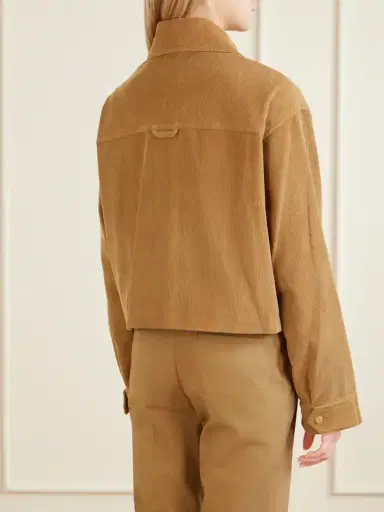 Maria McManus Organic Cotton Ribbed Cropped Jacket | Thumbnail 4 Maria McManus Organic Cotton Ribbed Cropped Jacket | Thumbnail 4