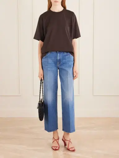 Mother The Mid Rise Maven Flood Wide-leg Jeans | Thumbnail 2 Mother The Mid Rise Maven Flood Wide-leg Jeans | Thumbnail 2