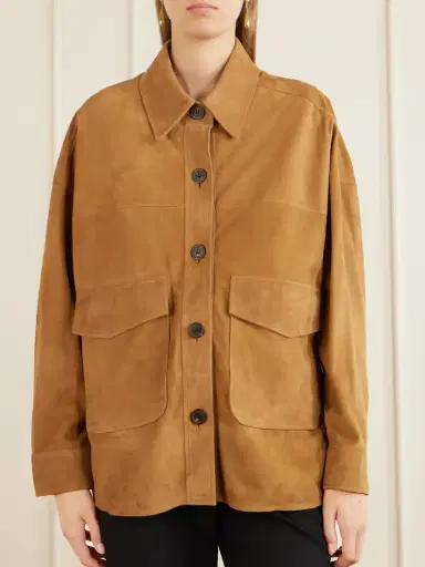 ARMA Kaylee Paneled Suede Jacket | Thumbnail 3 ARMA Kaylee Paneled Suede Jacket | Thumbnail 3