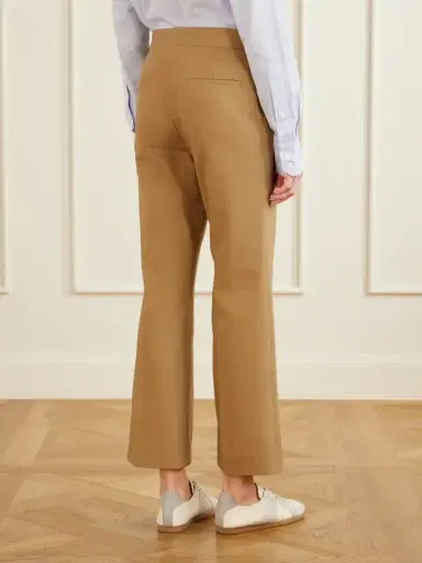 Maria McManus Cotton-blend Straight-leg High-waist Pants | Thumbnail 4 Maria McManus Cotton-blend Straight-leg High-waist Pants | Thumbnail 4