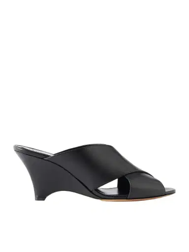 Le Monde Béryl Luca 70 Leather Wedge Sandals | Thumbnail 1 Le Monde Béryl Luca 70 Leather Wedge Sandals | Thumbnail 1