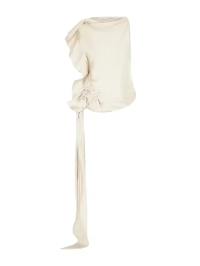Kallmeyer Elif Asymmetric Ruched Woven Blouse
