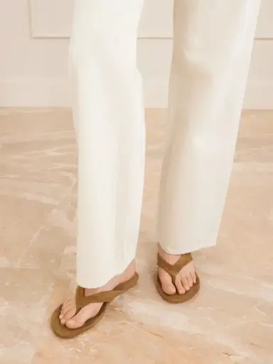 Le Monde Béryl Suede Flip Flops | Thumbnail 2 Le Monde Béryl Suede Flip Flops | Thumbnail 2