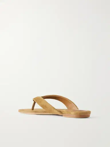Le Monde Béryl Suede Flip Flops | Thumbnail 3 Le Monde Béryl Suede Flip Flops | Thumbnail 3