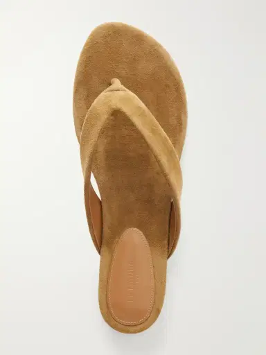 Le Monde Béryl Suede Flip Flops | Thumbnail 6 Le Monde Béryl Suede Flip Flops | Thumbnail 6