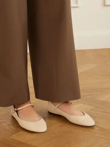 Herbert Levine Rule The Day Textured-leather Ballet Flats | Thumbnail 2 Herbert Levine Rule The Day Textured-leather Ballet Flats | Thumbnail 2