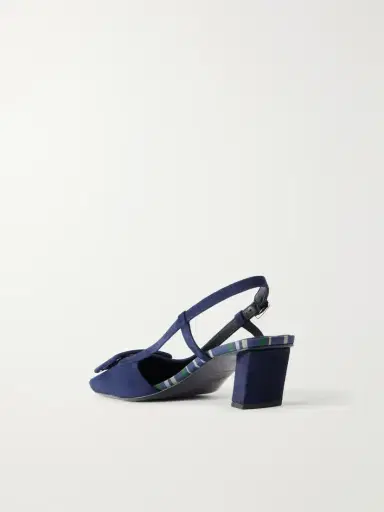 Roger Vivier Belle Vivier 45 Buckled Suede Ballet Flats | Thumbnail 3 Roger Vivier Belle Vivier 45 Buckled Suede Ballet Flats | Thumbnail 3