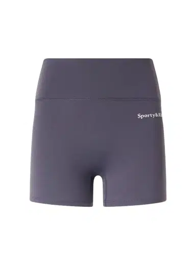 Sporty & Rich Logo-print Stretch-jersey High-rise Tennis Shorts | Thumbnail 1 Sporty & Rich Logo-print Stretch-jersey High-rise Tennis Shorts | Thumbnail 1