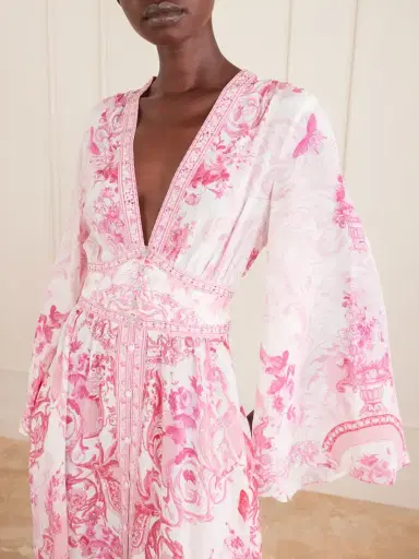 Camilla Embellished Floral-print Silk-crepe Maxi Dress | Thumbnail 4 Camilla Embellished Floral-print Silk-crepe Maxi Dress | Thumbnail 4
