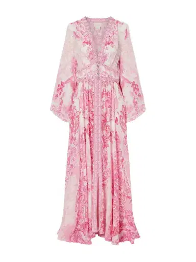 Camilla Embellished Floral-print Silk-crepe Maxi Dress | Thumbnail 1 Camilla Embellished Floral-print Silk-crepe Maxi Dress | Thumbnail 1