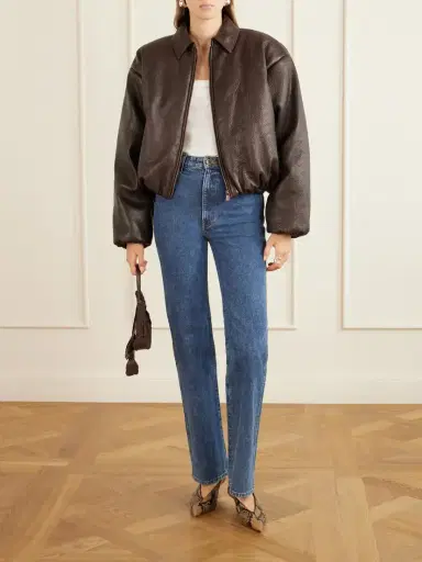 Magda Butrym Textured-leather Jacket | Thumbnail 2 Magda Butrym Textured-leather Jacket | Thumbnail 2