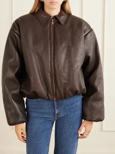 Magda Butrym Textured-leather Jacket | Thumbnail 3 Magda Butrym Textured-leather Jacket | Thumbnail 3
