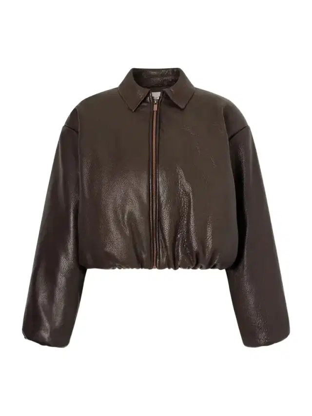 Magda Butrym Textured-leather Jacket